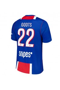 Paris Saint-Germain Mika Godts #22 Fotballdrakt Hjemme Klær 2026-27 Korte ermer